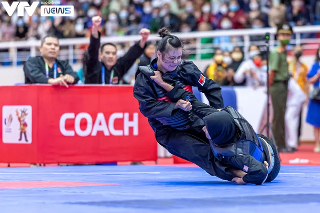 Mỏ vàng Pencak Silat bội thu trong ngày thi đấu 16/5, hoàn thành chỉ tiêu đề ra trước SEA Games 31 - Ảnh 5. Mỏ vàng Pencak Silat bội thu trong ngày thi đấu 16/5, hoàn thành chỉ tiêu đề ra trước SEA Games 31 - Ảnh 5.