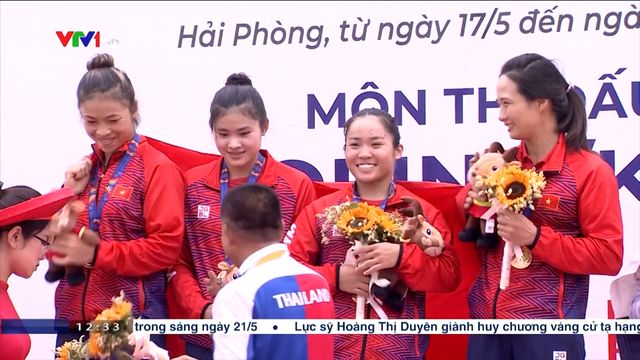 SEA Games 31 | Canoeing/Kayak Việt Nam giành cú đúp HCV - Ảnh 1.