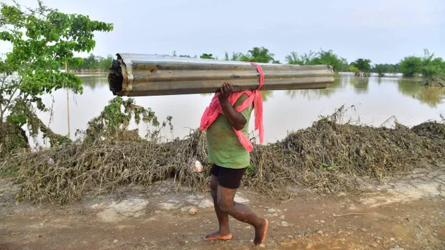 Lũ lụt nghiêm trọng tại Bangladesh và Ấn Độ, ít nhất 57 người thiệt mạng - Ảnh 1.