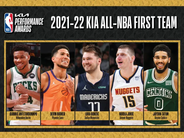 NBA công bố đội hình tiêu biểu mùa giải 2021/22 - Ảnh 1.