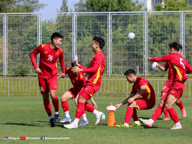 ĐT U23 Việt Nam rèn đấu pháp cho trận ra quân tại VCK U23 châu Á 2022 - Ảnh 2.