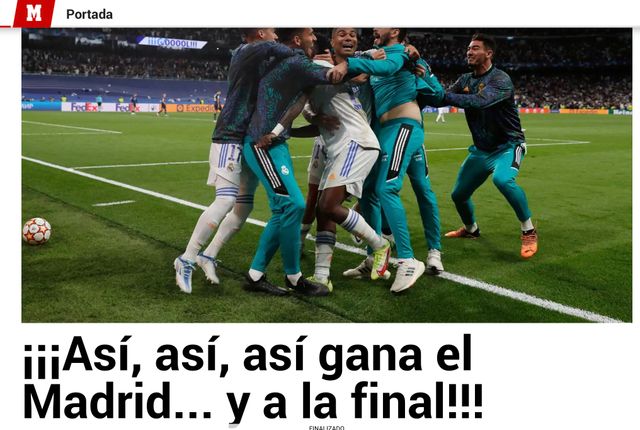 Báo chí Anh và Tây Ban Nha phản ứng trái ngược sau trận Real Madrid – Man City - Ảnh 3.