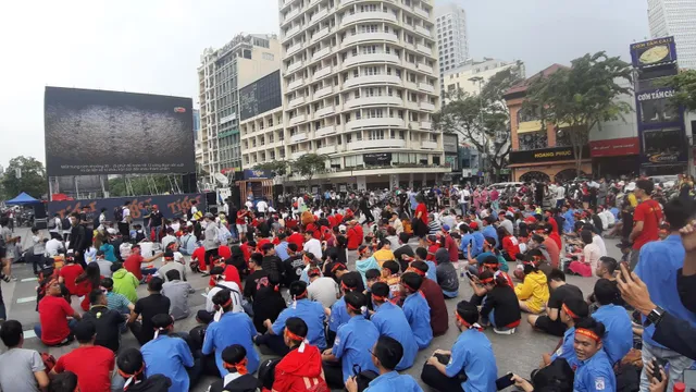 Người hâm mộ có thể cổ vũ U23 Việt Nam tại phố đi bộ Nguyễn Huệ - Ảnh 2. Người hâm mộ có thể cổ vũ U23 Việt Nam tại phố đi bộ Nguyễn Huệ - Ảnh 2.