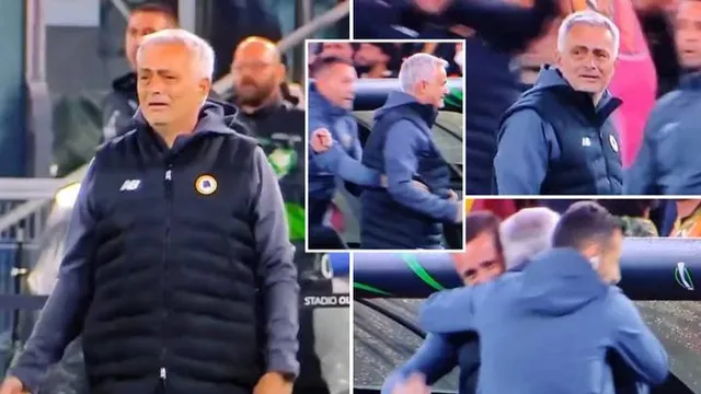 Mourinho bật khóc nức nở trong ngày lập kỷ lục cùng AS Roma - Ảnh 1.