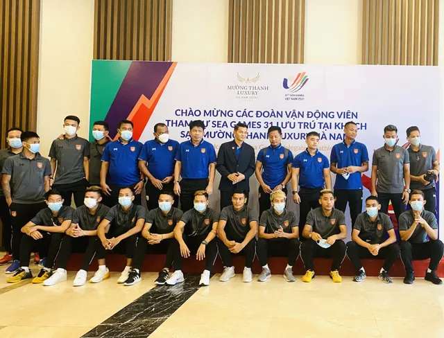 Đội tuyển Futsal Myanmar đã có mặt tại Việt Nam - Ảnh 1.