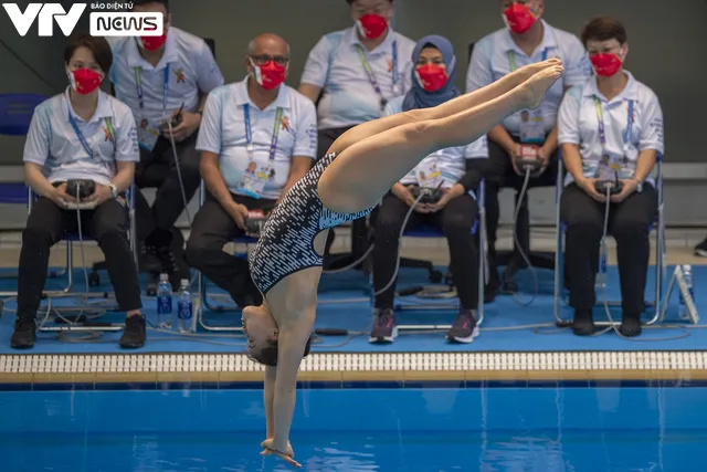 Những vũ công trên sàn đấu nhảy cầu tại SEA Games 31 - Ảnh 14. Những vũ công trên sàn đấu nhảy cầu tại SEA Games 31 - Ảnh 14.
