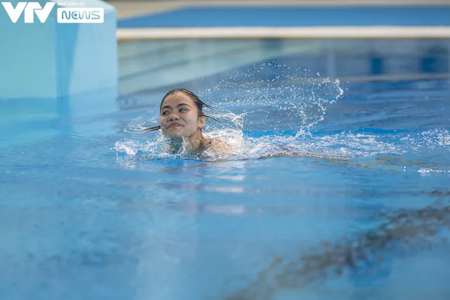 Những vũ công trên sàn đấu nhảy cầu tại SEA Games 31 - Ảnh 12. Những vũ công trên sàn đấu nhảy cầu tại SEA Games 31 - Ảnh 12.