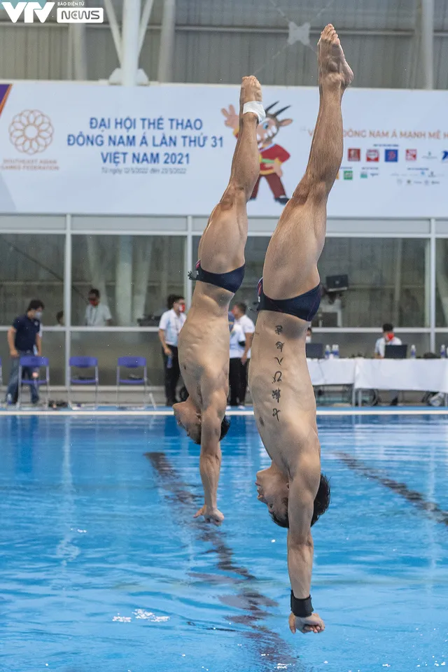 Những vũ công trên sàn đấu nhảy cầu tại SEA Games 31 - Ảnh 5. Những vũ công trên sàn đấu nhảy cầu tại SEA Games 31 - Ảnh 5.