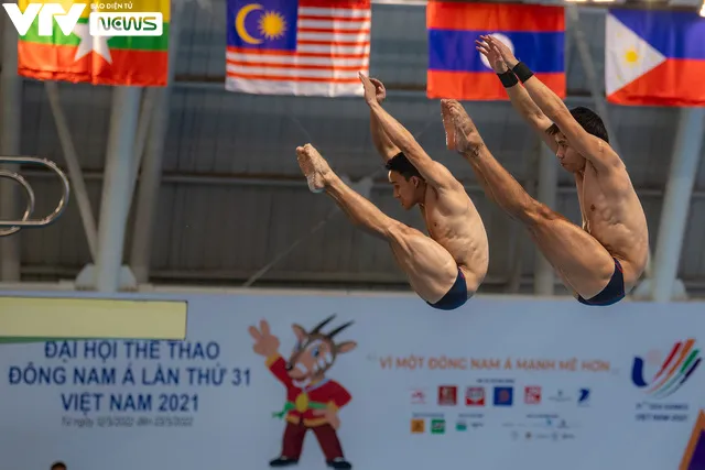 Những vũ công trên sàn đấu nhảy cầu tại SEA Games 31 - Ảnh 1. Những vũ công trên sàn đấu nhảy cầu tại SEA Games 31 - Ảnh 1.