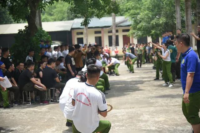 Sôi nổi hội trại Tuổi trẻ Công an Thủ đô học tập, thực hiện Sáu điều Bác Hồ dạy - Ảnh 17.