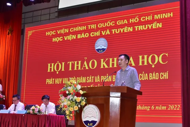 Phát huy vai trò giám sát và phản biện xã hội của báo chí - Ảnh 2.