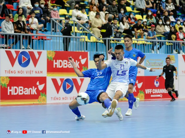 Sahako FC giữ vững ngôi đầu bảng | Vòng 4 giải futsal VĐQG 2022 - Ảnh 1.