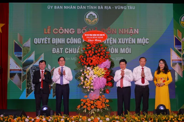 Bà Rịa - Vũng Tàu: Thêm 2 huyện được công nhận đạt chuẩn nông thôn mới - Ảnh 1.