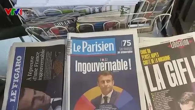 Kết quả bầu cử Quốc hội Pháp: Thất bại đối với Tổng thống Macron - Ảnh 1.