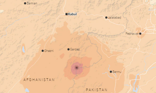 Động đất mạnh 6,1 độ khiến ít nhất 280 người thiệt mạng ở Afghanistan - Ảnh 1.