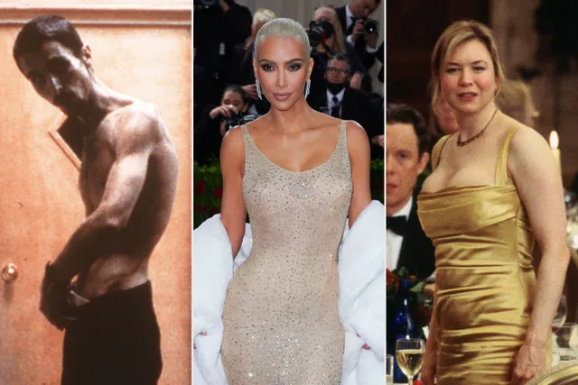 Giảm cân để mặc váy của Marilyn Monroe, Kim Kardashian tự so sánh mình với Christian Bale - Ảnh 1. Giảm cân để mặc váy của Marilyn Monroe, Kim Kardashian tự so sánh mình với Christian Bale - Ảnh 1.