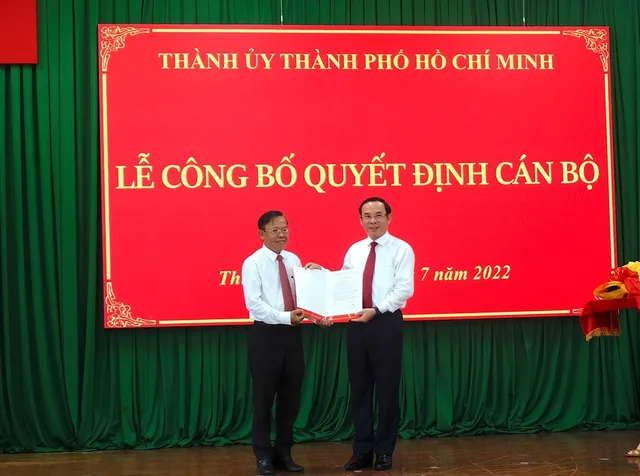 TP Thủ Đức có tân Bí thư - Ảnh 1.