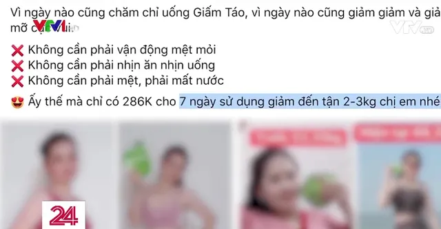 Bát nháo thị trường sản phẩm giảm cân, vàng thau lẫn lộn - Ảnh 1.