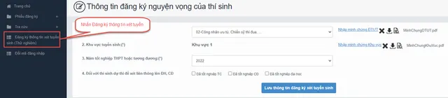 Chi tiết cách đăng ký xét tuyển đại học trên hệ thống - Ảnh 7.