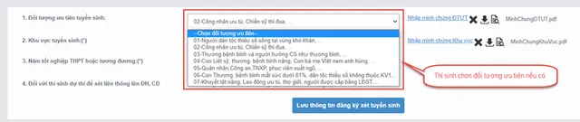 Chi tiết cách đăng ký xét tuyển đại học trên hệ thống - Ảnh 8.