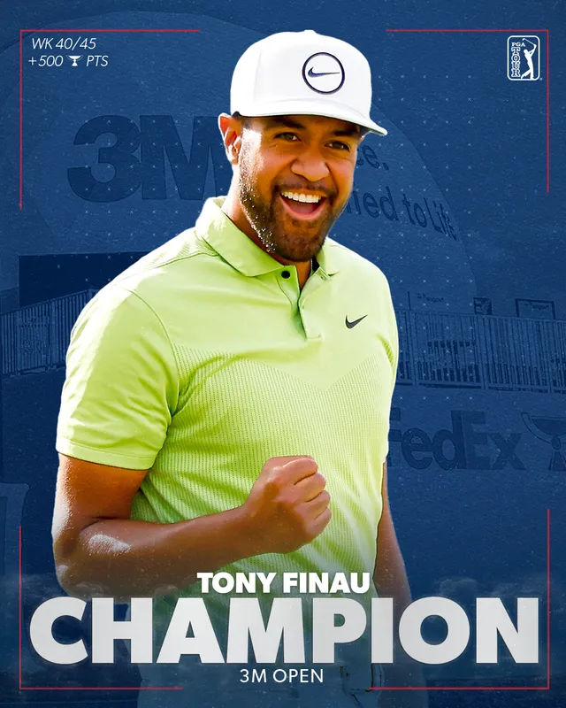 Tony Finau vô địch giải golf 3M mở rộng - Ảnh 1.