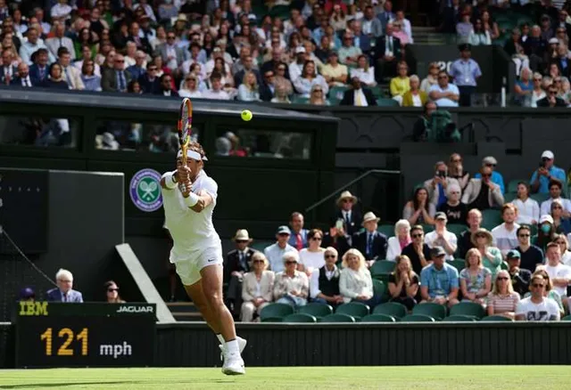 Nadal tốc hành vào vòng 4 Wimbledon 2022 - Ảnh 1.