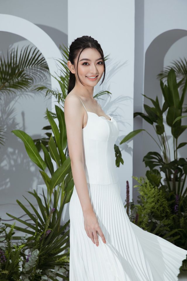 Nhan sắc cô gái gây tiếc nuối khi rút khỏi Chung kết Miss World Vietnam 2022 - Ảnh 5.