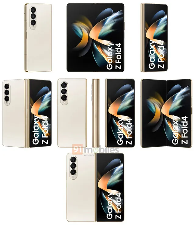 Galaxy Z Fold 4 và Galaxy Z Flip 4 lộ diện trước ngày ra mắt - Ảnh 1.