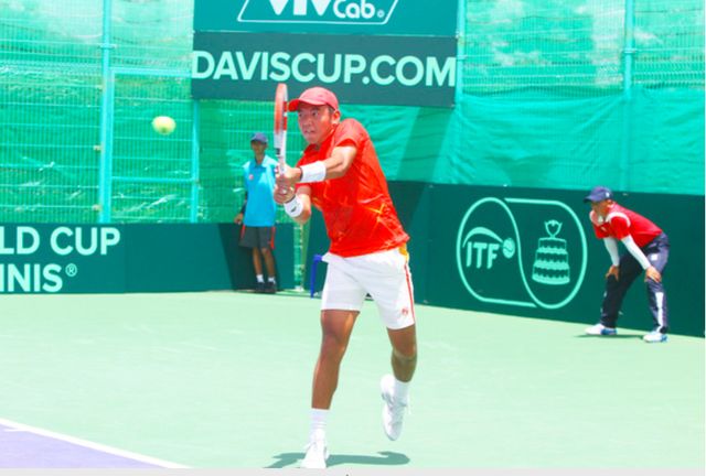 ĐT quần vợt Việt Nam thắng thuyết phục Malaysia tại Davis Cup nhóm III - Ảnh 1.