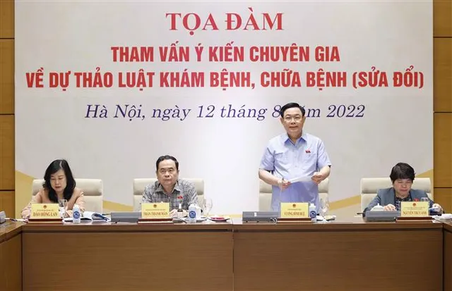 Tham vấn ý kiến chuyên gia về dự thảo Luật Khám chữa bệnh (sửa đổi) - Ảnh 1.