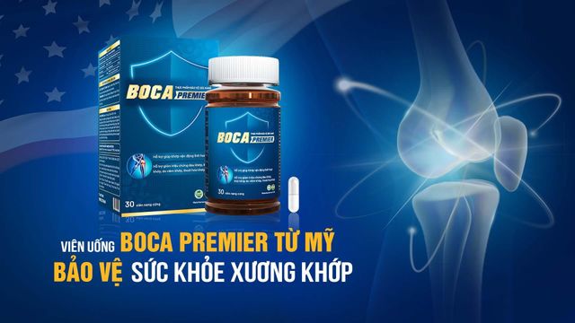 Ra mắt Boca Premier - viên uống từ Mỹ giúp hỗ trợ xương khớp - Ảnh 1.