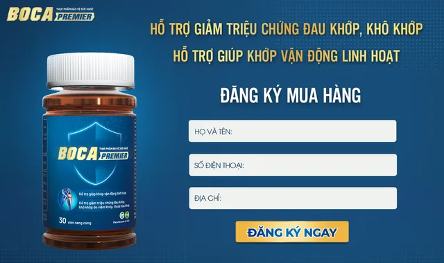 Ra mắt Boca Premier - viên uống từ Mỹ giúp hỗ trợ xương khớp - Ảnh 3.