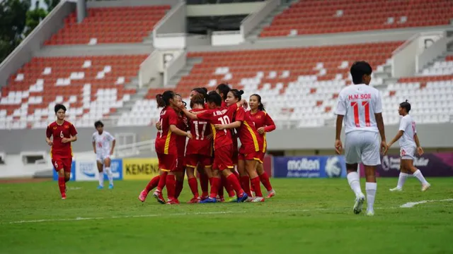 ĐT nữ U18 Việt Nam giành quyền vào chơi chung kết Đông Nam Á 2022 - Ảnh 3.