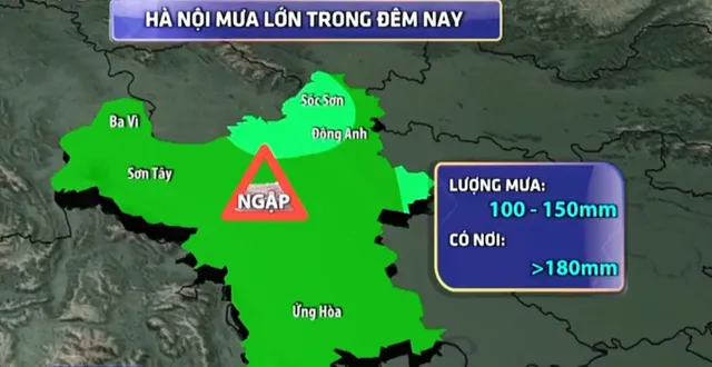 Hà Nội có nguy cơ ngập lụt do hoàn lưu sau bão số 3 - Ảnh 2.