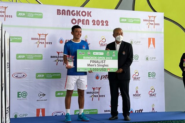 Lý Hoàng Nam giành ngôi á quân tại Giải quần vợt nhà nghề Bangkok Open 2022 - Ảnh 2.