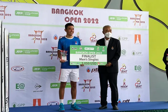 Lý Hoàng Nam giành ngôi á quân tại Giải quần vợt nhà nghề Bangkok Open 2022 - Ảnh 2.