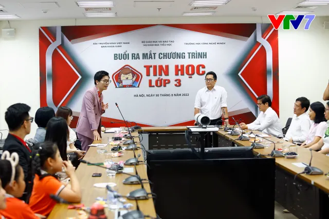 Ra mắt chương trình Tin học lớp 3 - Cùng bé làm quen với bộ môn tin học - Ảnh 1.