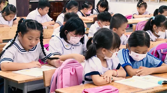 Quá tải trường lớp ở TP Hồ Chí Minh: Học sinh chỉ được học 1 buổi/ngày, thiếu giáo viên trầm trọng - Ảnh 3. Quá tải trường lớp ở TP Hồ Chí Minh: Học sinh chỉ được học 1 buổi/ngày, thiếu giáo viên trầm trọng - Ảnh 3.