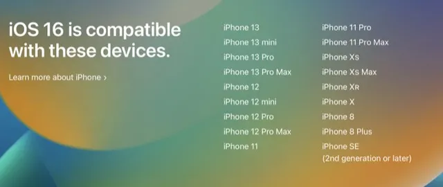 Những thiết bị nào sẽ tương thích với iOS 16 và iPadOS 16? - Ảnh 1.