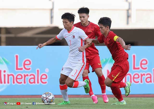 U20 Việt Nam giành chiến thắng cách biệt ở trận ra quân tại vòng loại U20 châu Á - Ảnh 7.