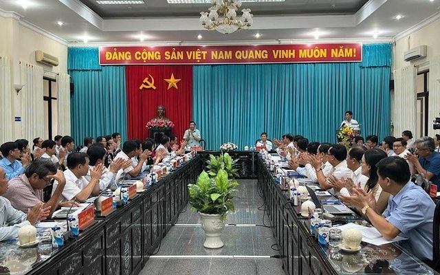 Thống nhất phương án xây dựng cầu Đình Khao nối tỉnh Bến Tre và Vĩnh Long - Ảnh 1.