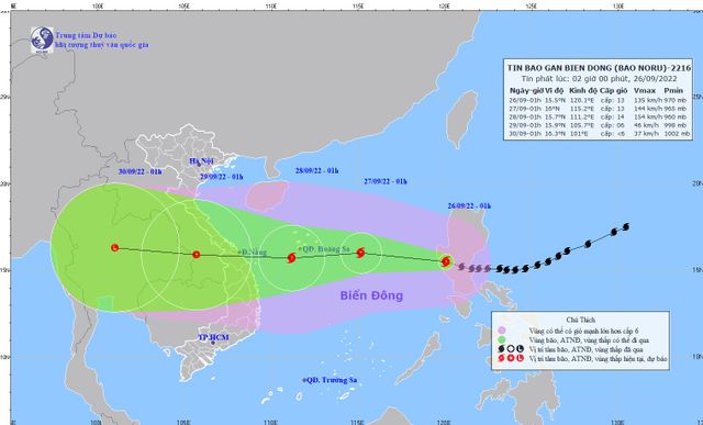 CẬP NHẬT: Bão số 4 tăng 1 cấp, dự báo còn mạnh thêm - Ảnh 33.