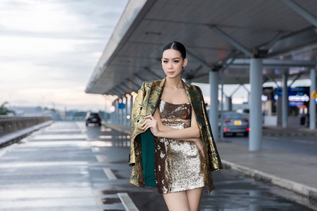 Á hậu 1,85m Bảo Ngọc lên đường sang Ai Cập thi Miss Intercontinental 2022 - Ảnh 5.