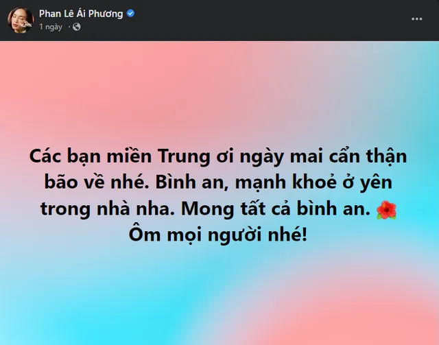 Sao Việt gửi lời động viên tinh thần đồng bào miền Trung - Ảnh 6.