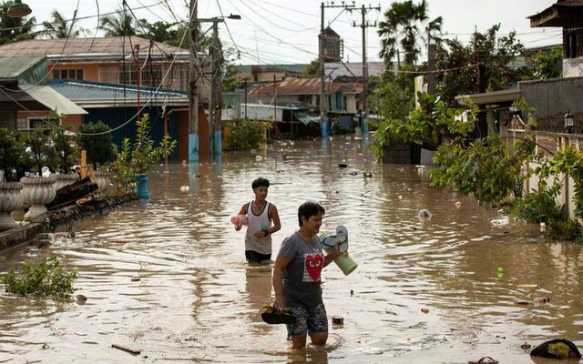 Cảnh báo bão Noru mang theo mưa to và gió giật mạnh hoành hành tại Lào - Ảnh 1.