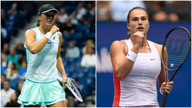 Vượt qua Sabalenka, Iga Swiatek vào chung kết đơn nữ Mỹ mở rộng - Ảnh 1. Vượt qua Sabalenka, Iga Swiatek vào chung kết đơn nữ Mỹ mở rộng - Ảnh 1.