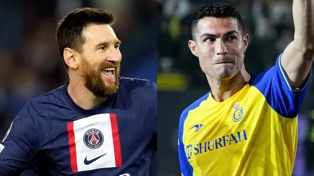 Messi san bằng thành tích ghi bàn cấp CLB của Ronaldo - Ảnh 1.