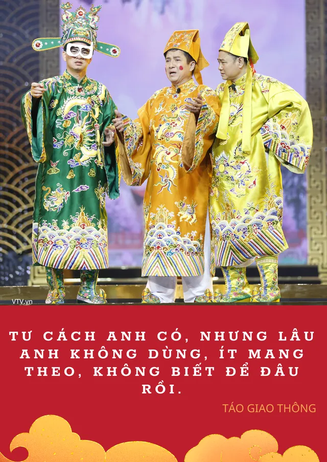 Loạt câu nói hài hước mà sâu cay trong Táo quân 2023 - Ảnh 1. Loạt câu nói hài hước mà sâu cay trong Táo quân 2023 - Ảnh 1.