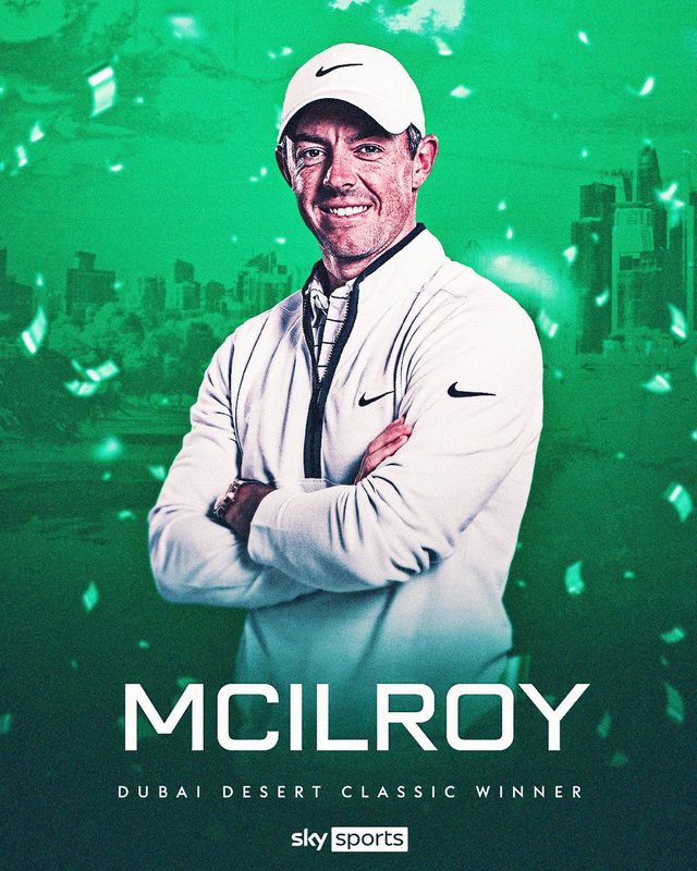 Rory Mcilroy vô địch giải golf Dubai Desert Classic   - Ảnh 2.