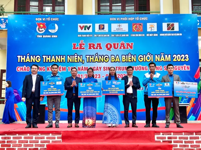 Sôi nổi Lễ ra quân Tháng thanh niên, Tháng 3 biên giới năm 2023 - Ảnh 1.